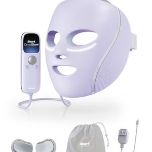 Shark CryoGlow Facial Mask Set in Light Purple